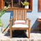 Costway 2PCS Patio Acacia Wood Adirondack Chair Lounge Armchair sturdy Outdoor Garden